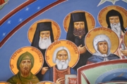 Серафим Саровский на фресках храма