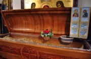 рака с мощами Св. Петра Цетинского